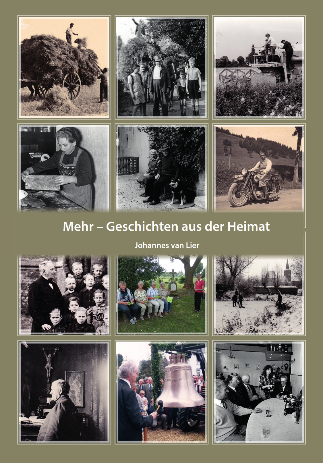 Boekomslag Mehr Geschichten aus der Heimat door Johannes van Lier